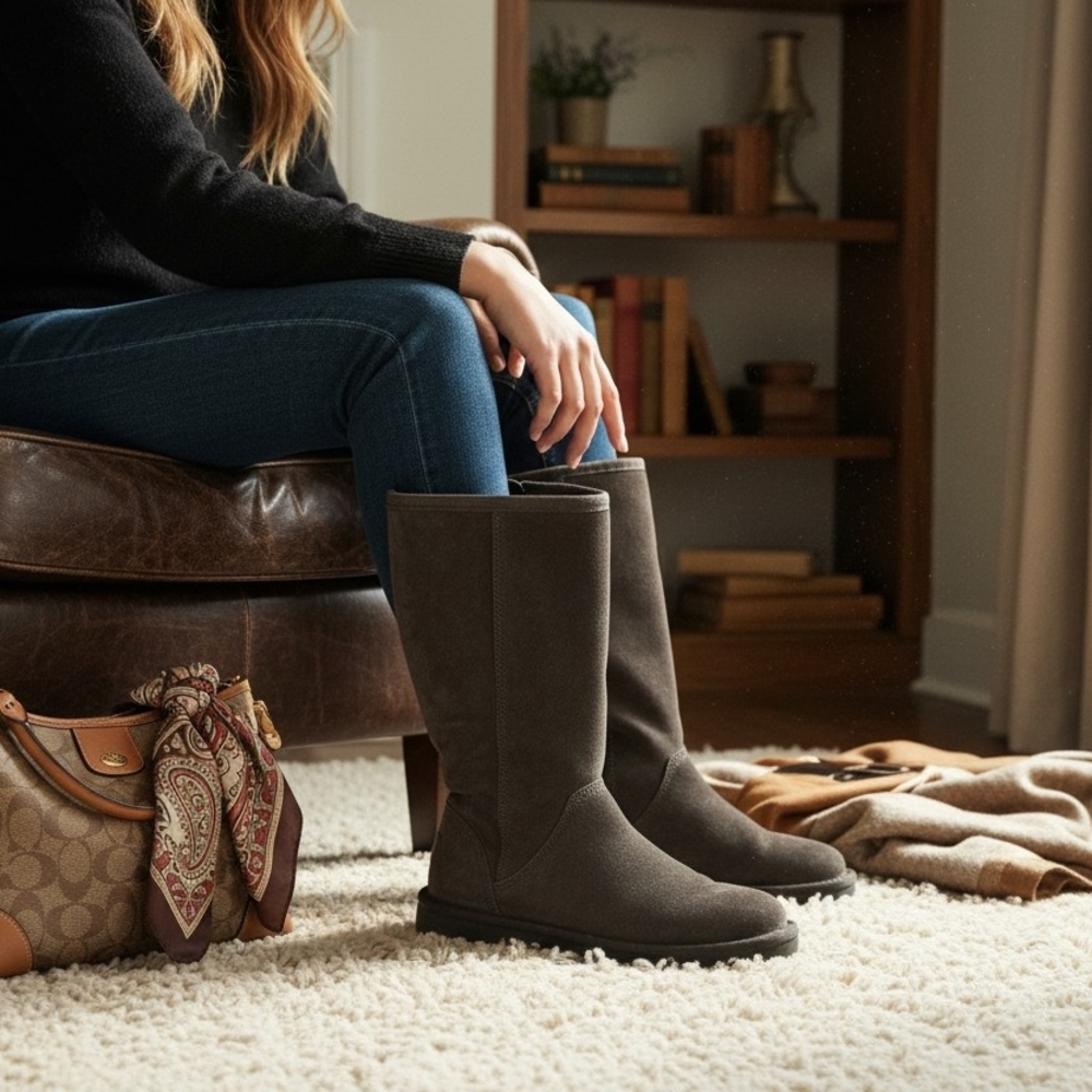 UGG Women's Winter Boots - Dark Brown